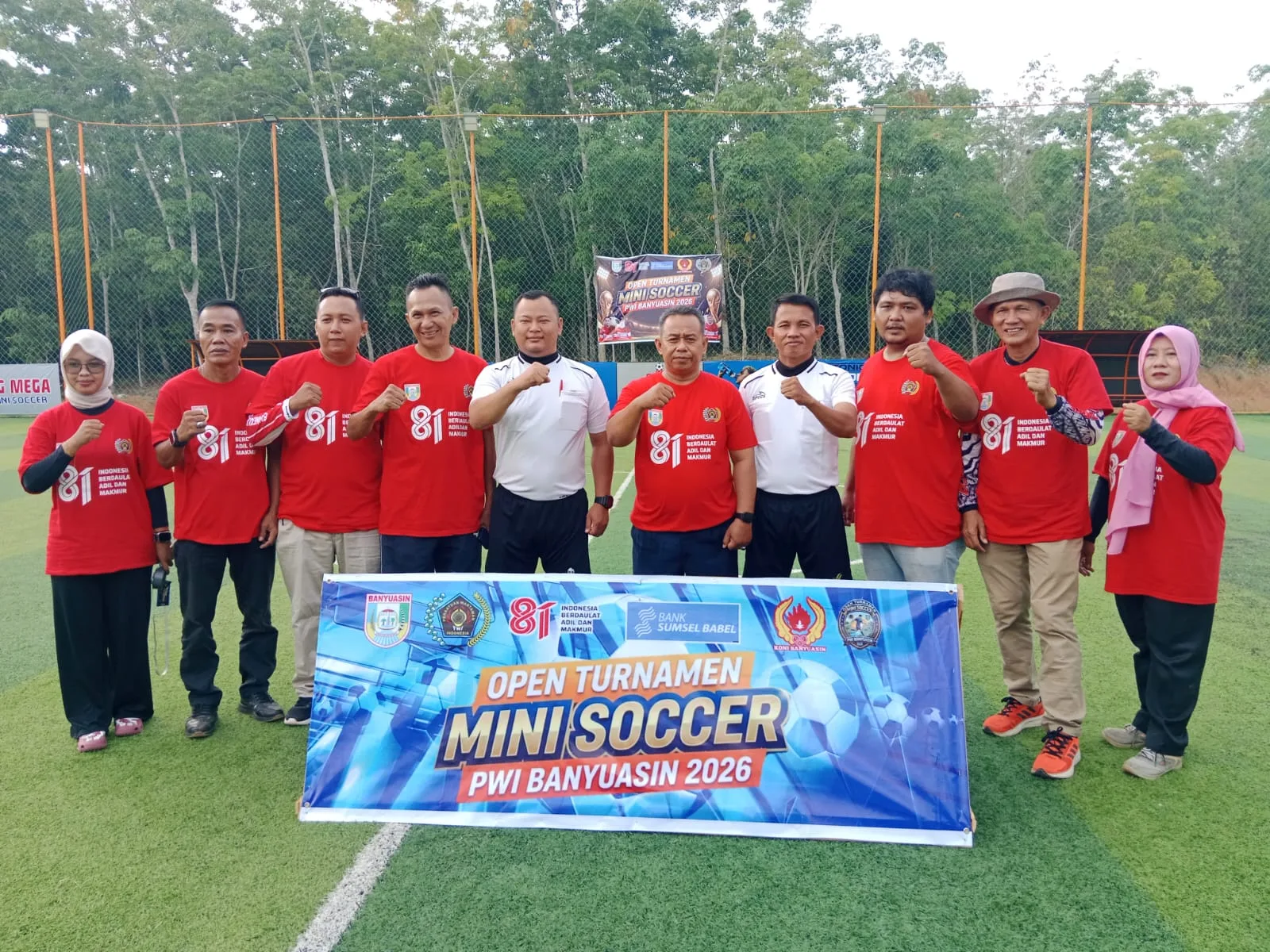 PWI Banyuasin Gelar Mini Soccer 2026
