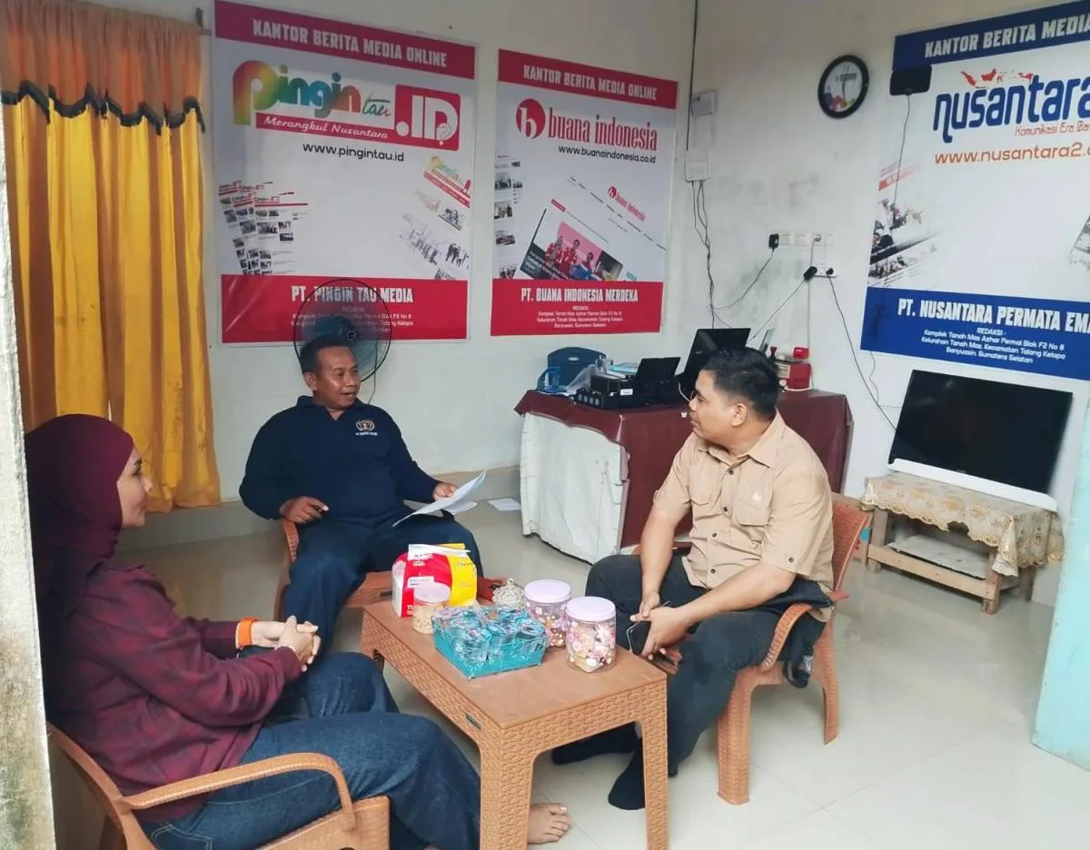 Intelkam Polda Sumsel Sambangi Ketua PWI Banyuasin, Perkuat Sinergi Jaga Kamtibmas